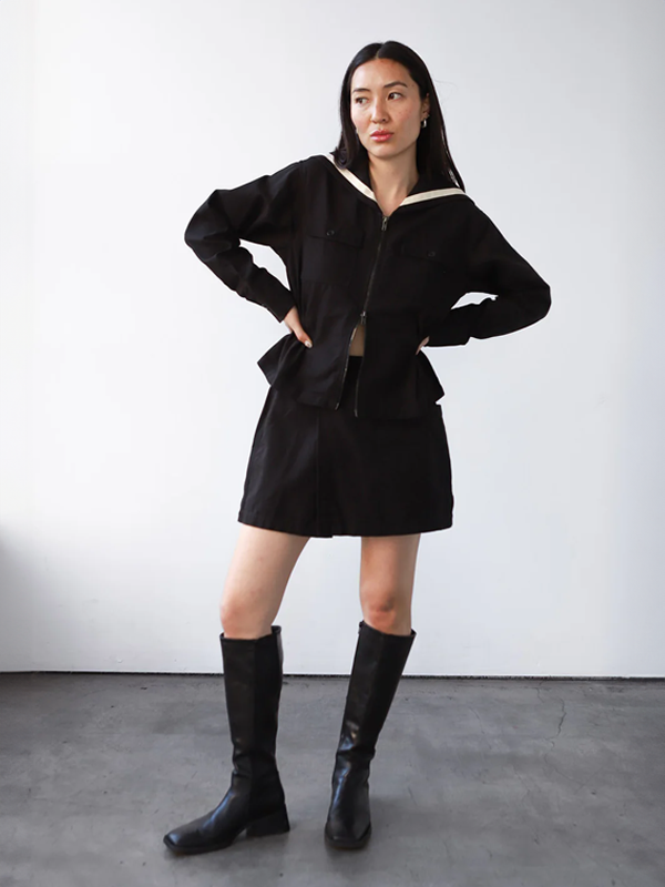 Noble Sailor Jacket: Ash