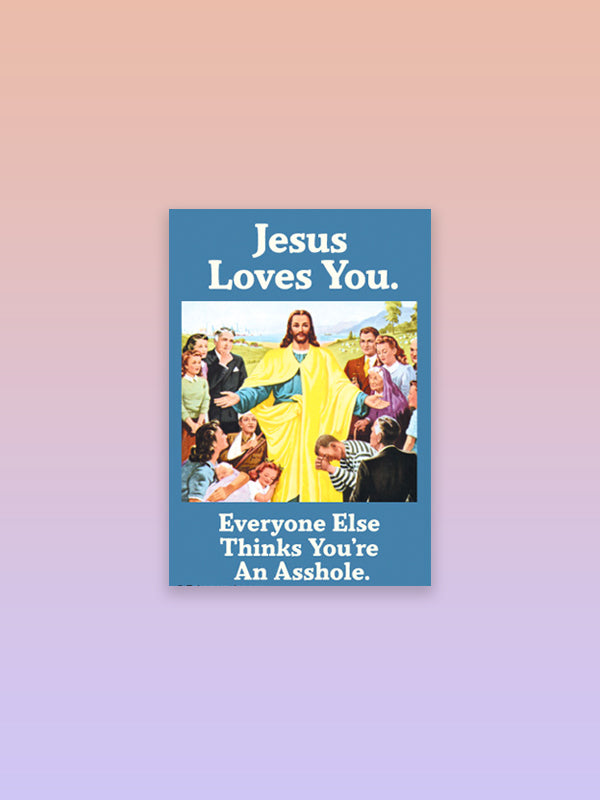 Magnet: Jesus Loves You