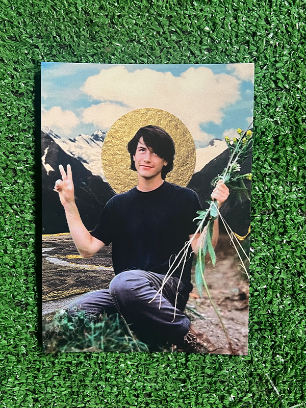 Here Now Wow Print: Keanu