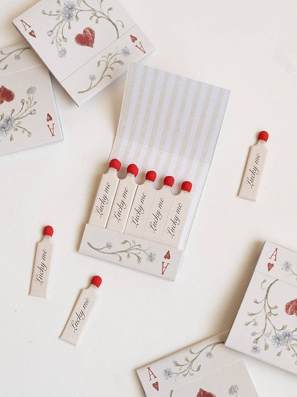 Ace of Hearts Matchbook