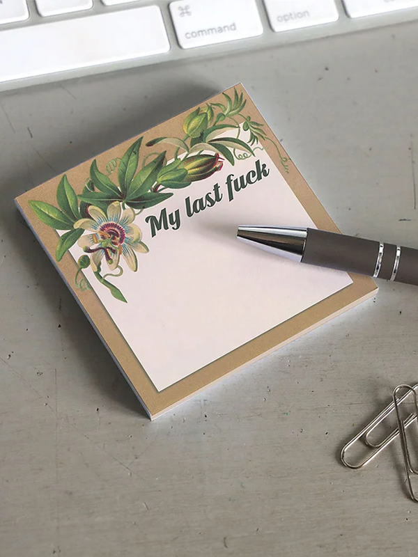 Sticky Notes: My Last F*ck