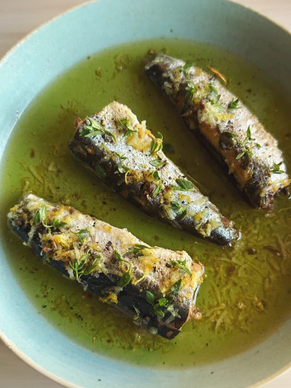Sardines with Preserved Lemon