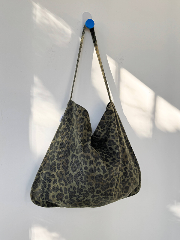 Happy Carry Bag: Fern Leopard