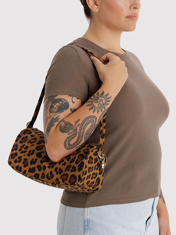 Nylon Loaf Bag: Leopard