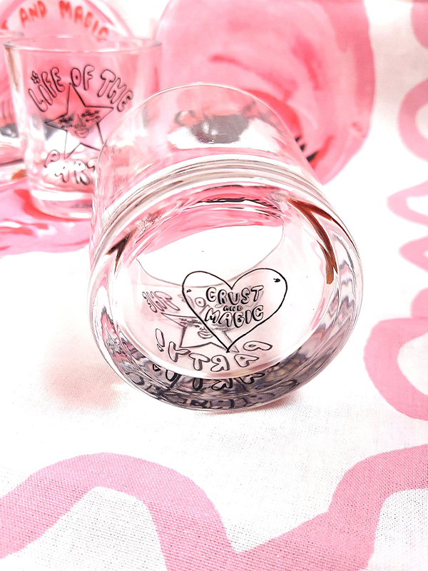 Life of the Party Rocks Glass