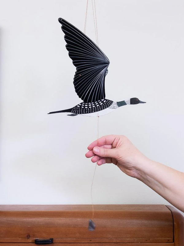 Loon Bird Flying Mobile