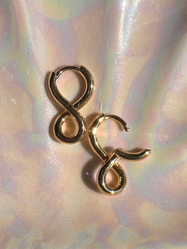 Loopty Loo Hoops: Gold