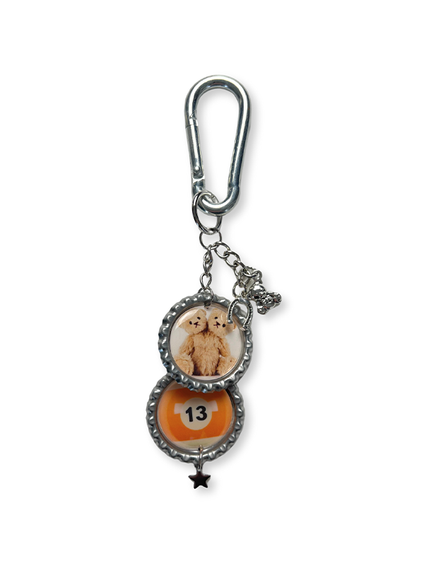 Lucky '13' Bag Charm