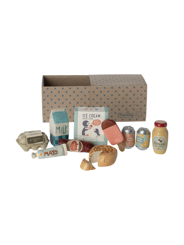 Miniature Grocery Box