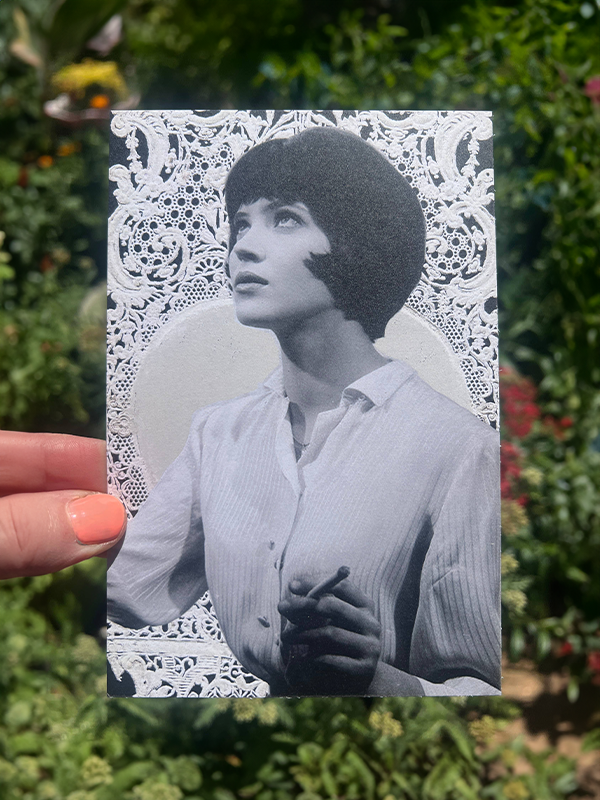 Anna Karina Postcard