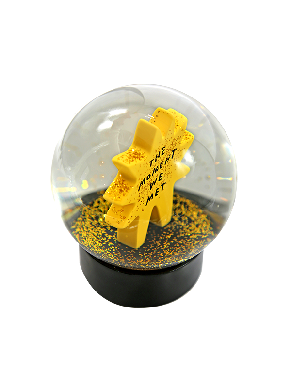 The Moment We Met Snow Globe