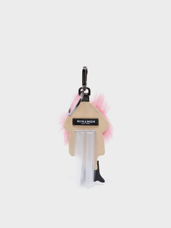 Monster Charm: Teddy (Pink/Black)