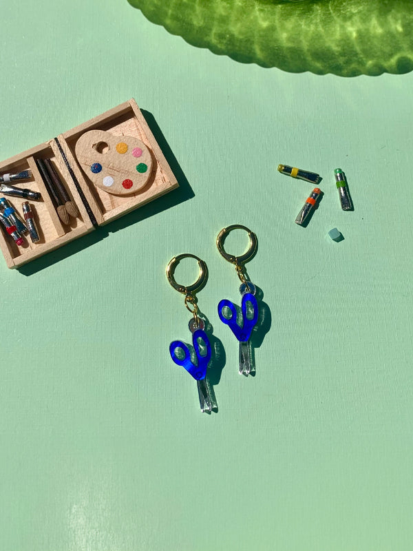 Mini Scissors Earrings