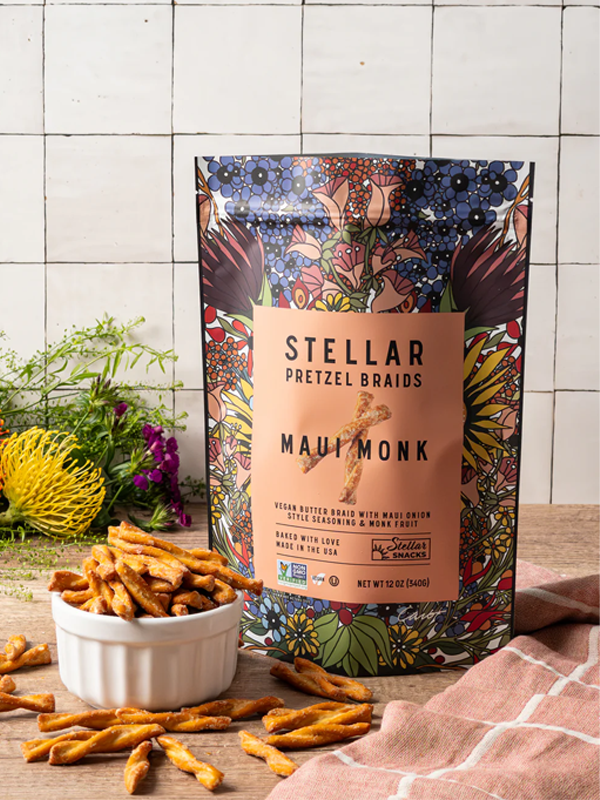 Stellar Pretzel Braids: Maui Monk 12oz