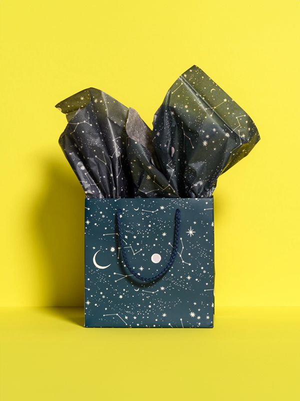 Tissue Paper: Moon and Stars (5 Sheets)