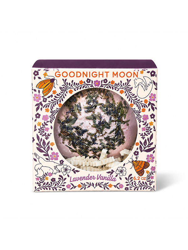 Goodnight Moon Bath Bomb in Lavender Vanilla