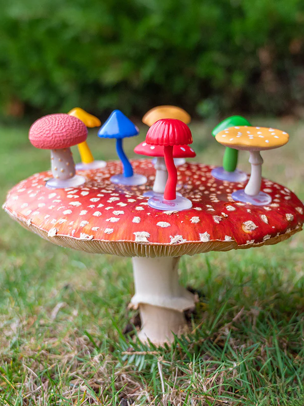 Collection of Mini Mushrooms: Set of 8