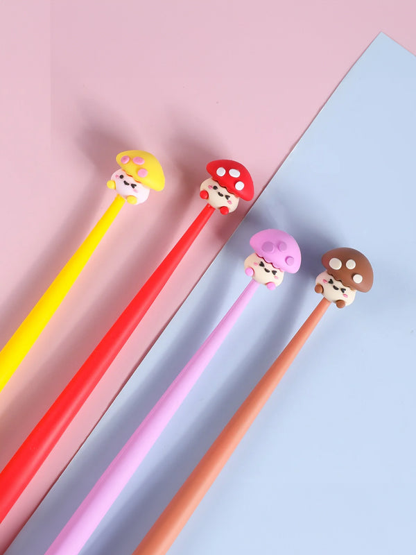 Mushroom Buddy Wiggle Gel Pen: Assorted