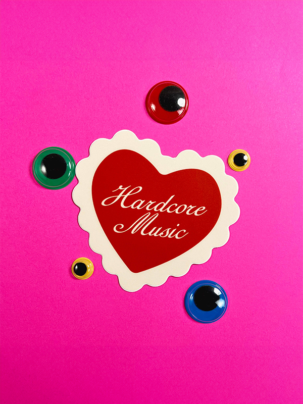 Hardcore Music Sticker