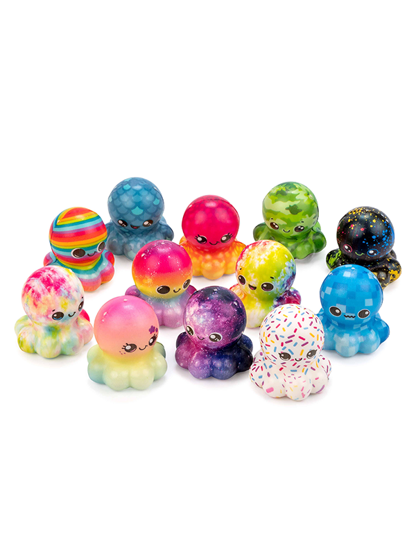 Octo-Squish Mini Squishy Toy: Assorted