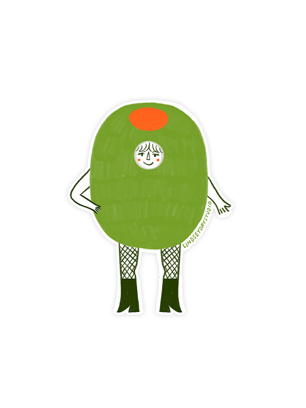 Olive the Olive Magnet
