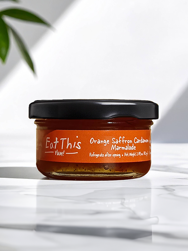 Orange Saffron Cardamom Marmalade