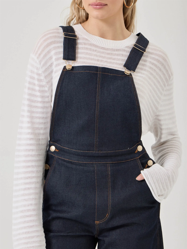 Barrel Overalls: Madame Indigo