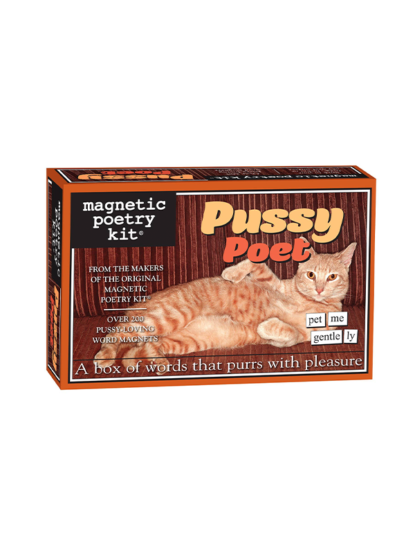 Pussy Poet Magnetic Poetry Kit