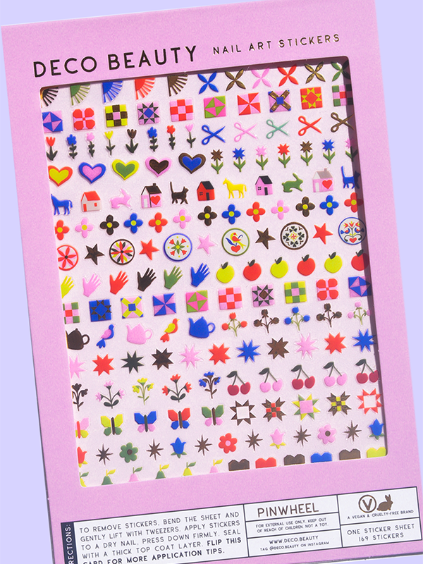 Pinwheel Nail Art Stickers