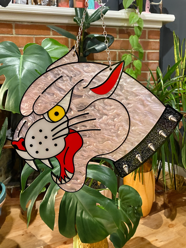 Pink Panther Head Wall Art