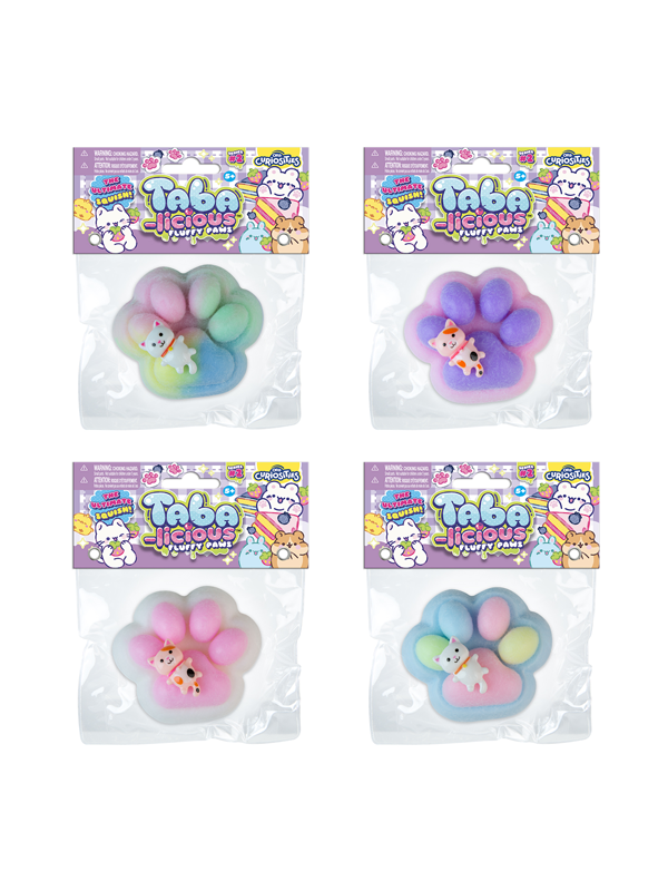 Taba-licious Fluffy Paw Toy: Assorted