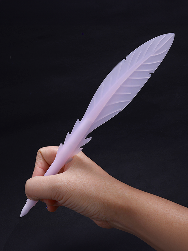 Feather Quill Gel Pen: Assorted