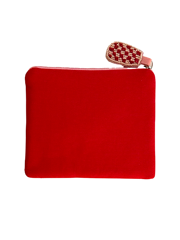Beaded Sequin Coin Purse: Pickles