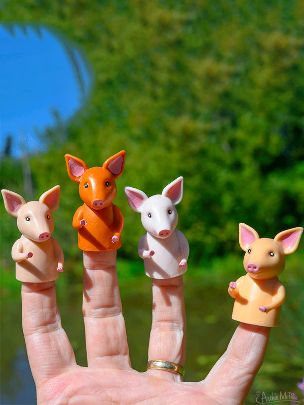 Finger Puppet: Pig (Single, Assorted)