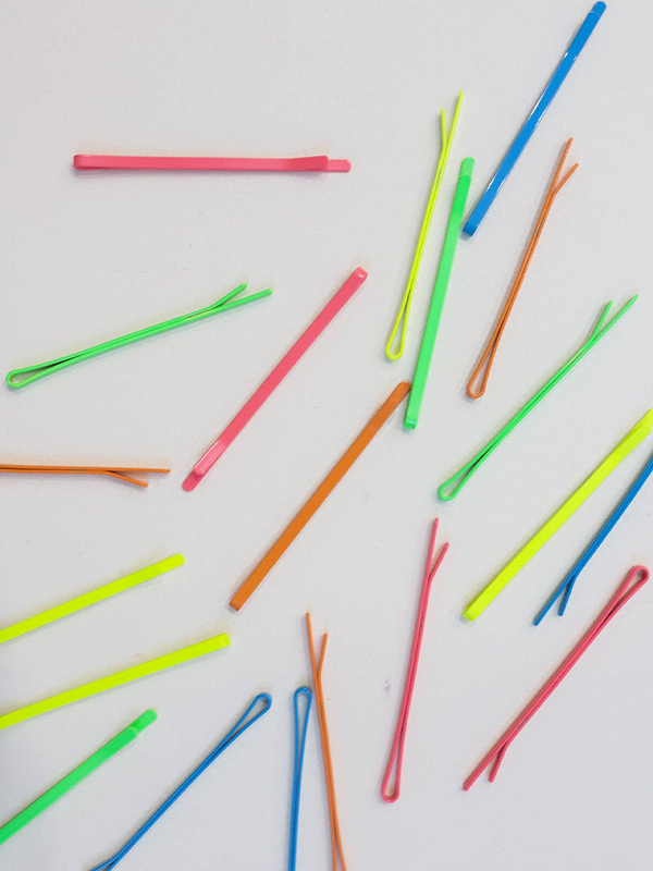 Neon Bobby Pins: Pack of 20
