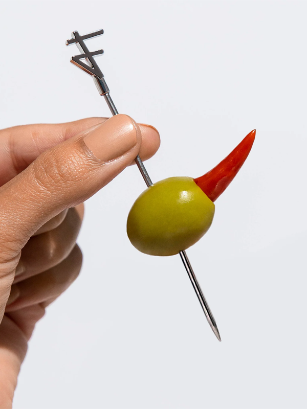 Filthy Pepper: Piri Piri Pepper Stuffed Olives 8.5 oz.