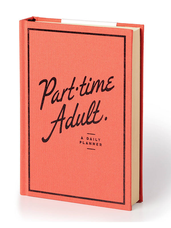Brass Monkey Part-Time Adult Undated Daily Planner
