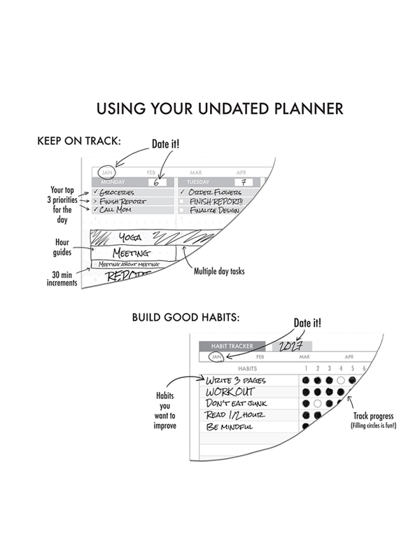 The Undated Planner