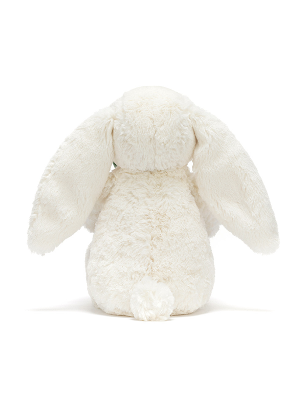 Cream Bunny with Plant