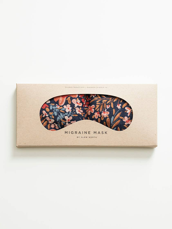 Weighted Eye Mask: Pom Blossom