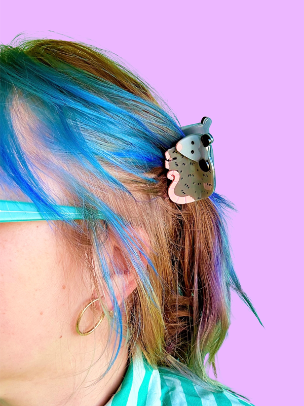 Mini Possum Hair Claw