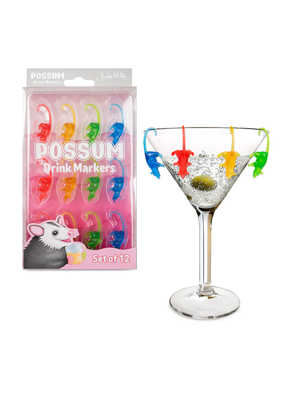 Drink Markers: Possums (Set of 12)