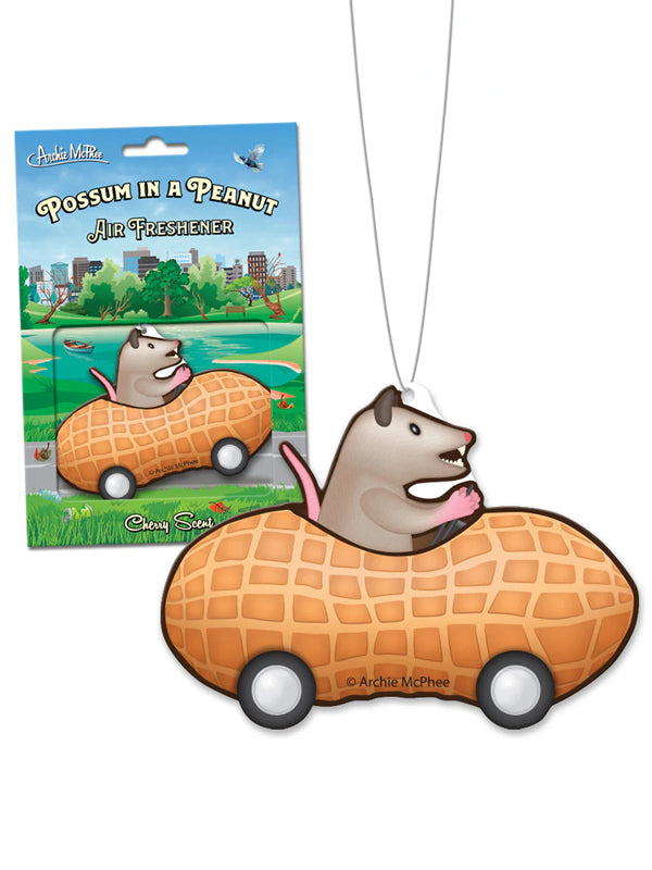 Air Freshener: Possum In A Peanut (Cherry Scented)