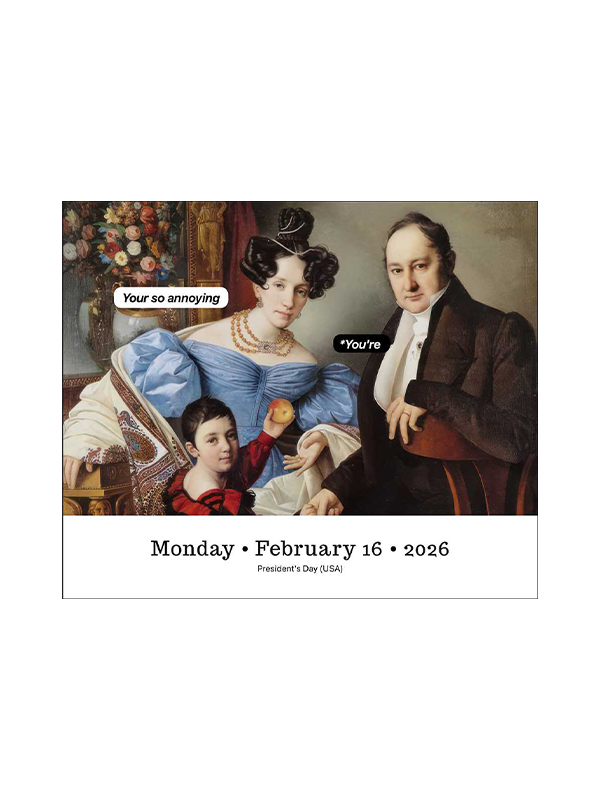 Punk History 2026 Day-to-Day Calendar