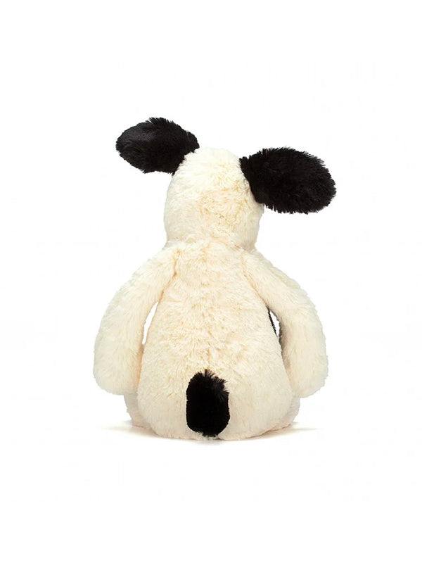 Bashful Black & Cream Puppy: Original/Medium