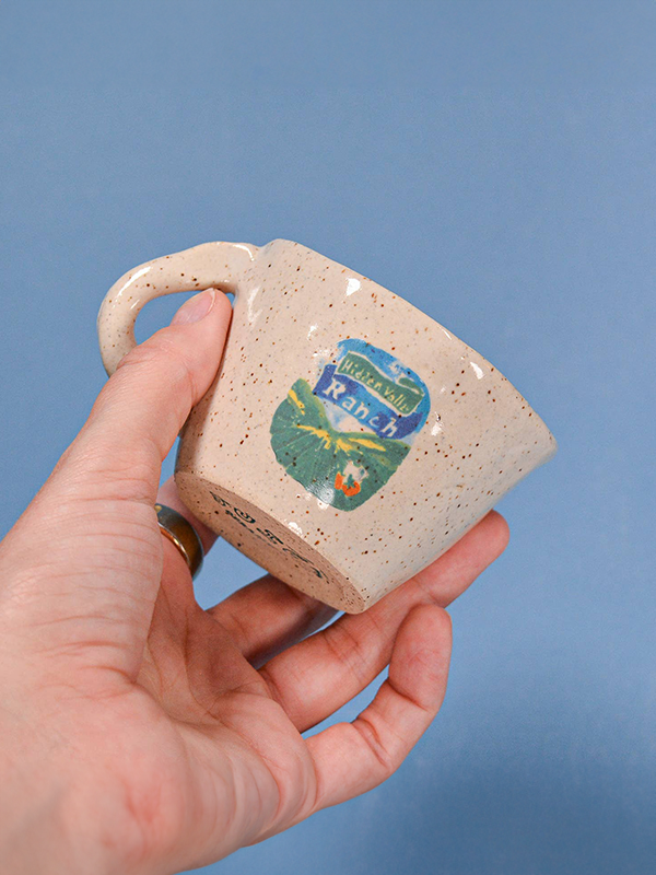 Handmade Ceramic Espresso Cup: Ranch