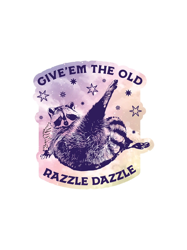 Razzle Dazzle Sticker
