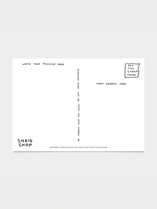 David Shrigley Postcard: The Cat's Purpose