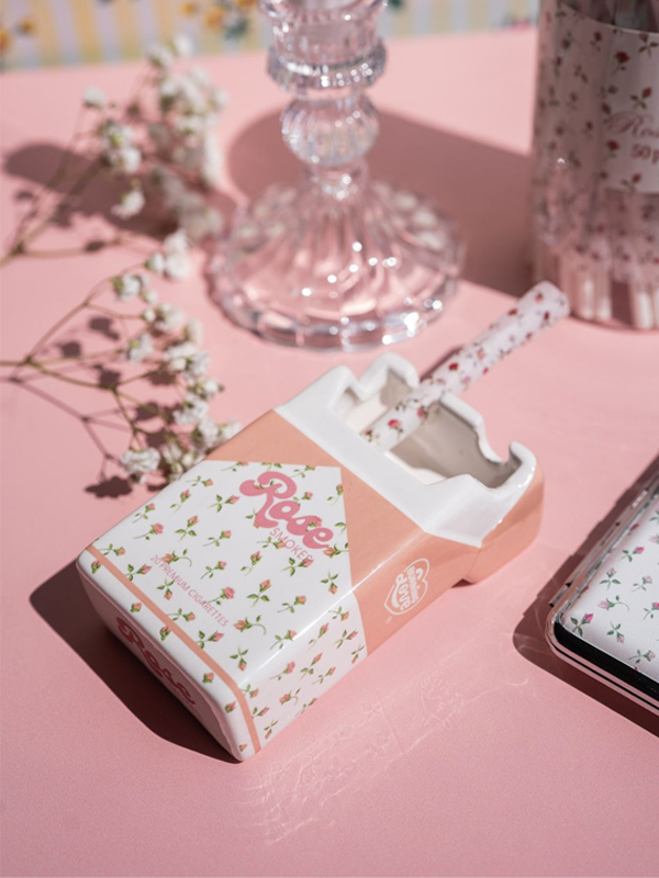 Rose Cig Box Ashtray