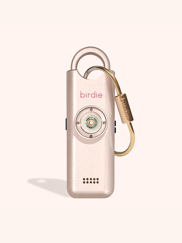 Birdie 3.0 Personal Safety Alarm: Rose Gold